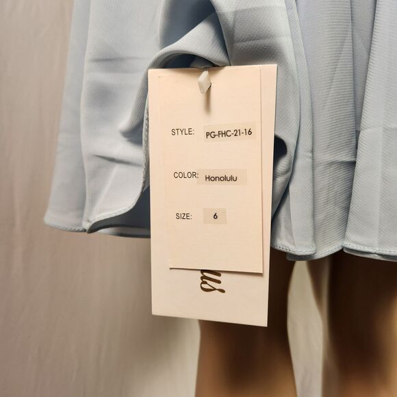 PromGirl Rated PG Short Floral Homecoming Prom Dress size 6 Honolulu NWT - Picture 5 of 11